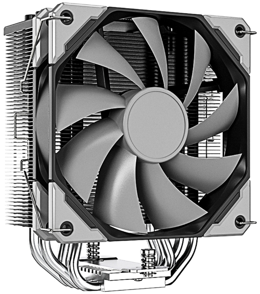 Кулер Cooler ID-Cooling SE-214-XT BASIC черный/серебристый 120мм алюминий+медь 1800rpm 27db 4-pin 180W 150мм