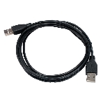 Кабель USB2.0 Cablexpert CC-USB2-AMAM-1.8M, AM/AM, экран, 28/26AWG, медь, Pro, 1.8м, черный, пакет, фото 1