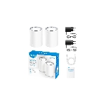 Бесшовный Mesh роутер Cudy M3000(2-PACK) AX3000 10/100/1000/2500BASE-T, белый (упак.:2шт), фото2