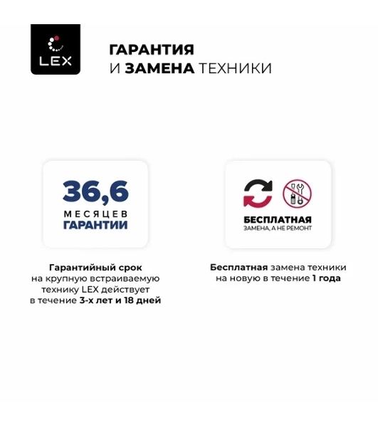 Стиральная машина LEX LWM10012WID белый, загрузка фронтальная 10 кг, 1200 об/мин., класс: А++
