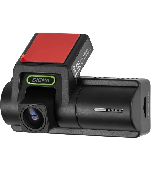 Видеорегистратор Digma FreeDrive 945W, 3840x2160, 3.2', GPS/ГЛОНАСС, Wi-Fi, G-сенсор, датчик движения, контроль полосы