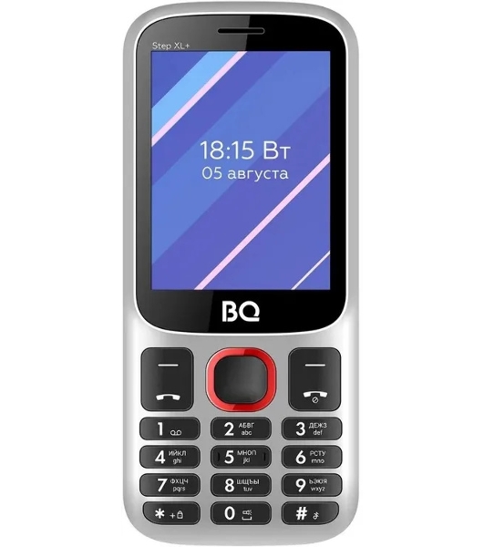 Мобильный телефон BQ 2820 Step XL+ белый/красный