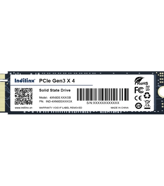Накопитель SSD Indilinx 512Gb M.2 2280 NVME PCI-E (IND-4XN80S512GX)