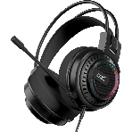 Гарнитура Genius HS-GX570U чёрный, проводная, USB, подсветка, фото 1