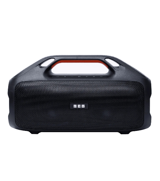Портативная колонка MEG SDA100BL, 100Вт, Bluetooth, влагозащита IPX7, PowerBank, черная