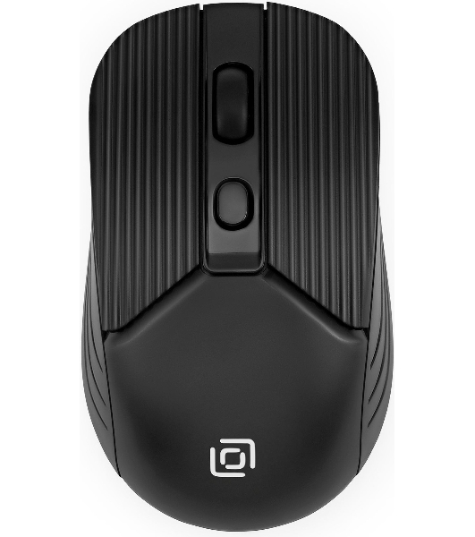 Мышь беспроводная Oklick 509MW черный, 1600 dpi, радиоканал, USB, кнопки - 4