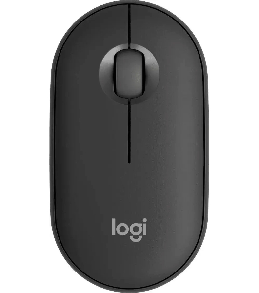 Мышь беспроводная Logitech Pebble 2 M350S графитовый, 4000 dpi, Bluetooth, кнопки - 3
