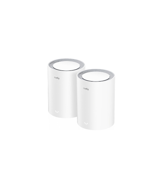 Бесшовный Mesh роутер Cudy M3000(2-PACK) AX3000 10/100/1000/2500BASE-T, белый (упак.:2шт)