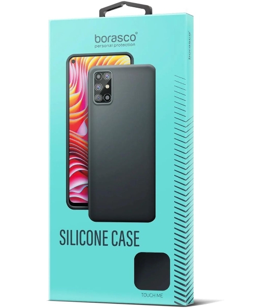 Чехол (клип-кейс) BoraSCO для Apple iPhone 14 черный (70822)