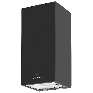 Вытяжка пристенная KRONA Dita R 400 PB черный, 40 см, 1300 куб. м/ч, 58 дБ