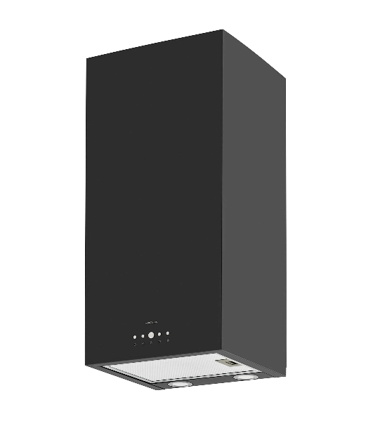 Вытяжка пристенная KRONA Dita R 400 PB черный, 40 см, 1300 куб. м/ч, 58 дБ