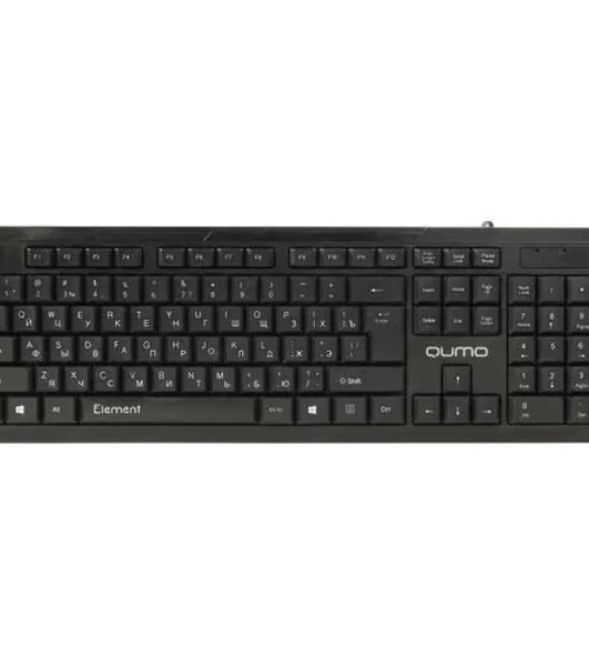 Клавиатура Qumo Office Element K65 проводная, USB Type-A, чёрный