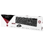 Комплект клавиатура+мышь Smartbuy 106AG беспроводной, USB, 1600 DPI, чёрный, фото2