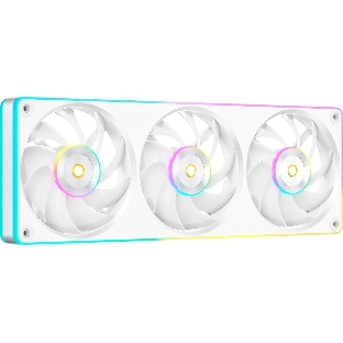 Вентилятор для корпуса Ocypus Sigma F36 WH ARGB, 3x120x120x25mm, 4-PIN PWM, 500-2200 RPM, 36 DBA MAX, FLUID DYNAMIC BEARING