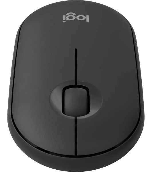 Мышь беспроводная Logitech Pebble 2 M350S графитовый, 4000 dpi, Bluetooth, кнопки - 3