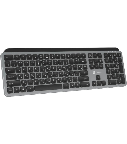 Клавиатура Oklick K859W беспроводная, радиоканал, серый