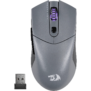 Мышь беспроводная/проводная REDRAGON St4r Pro черный, 26000 dpi, радиоканал, Bluetooth, USB, кнопки - 6