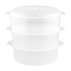 Пароварка Centek CT-1457 серебристый, 9 л, ярусы - 3, 800 Вт, механическое, фото5