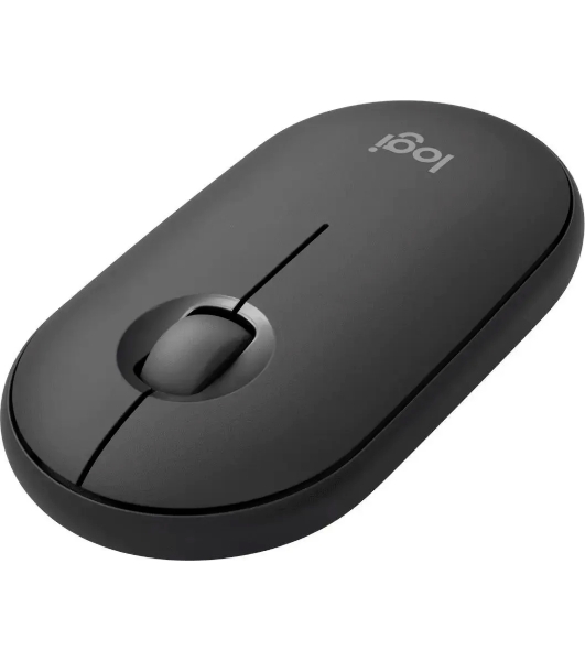 Мышь беспроводная Logitech Pebble 2 M350S графитовый, 4000 dpi, Bluetooth, кнопки - 3