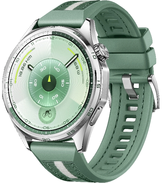 Умные часы Huawei Watch GT 6 ATM-B19, 1.47' AMOLED, Bluetooth, 5ATM, зеленый