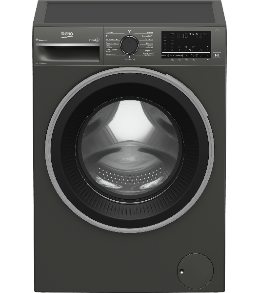 Стиральная машина Beko B3WFR572AB темно-серый, загрузка фронтальная 7 кг, 1200 об/мин., класс: А