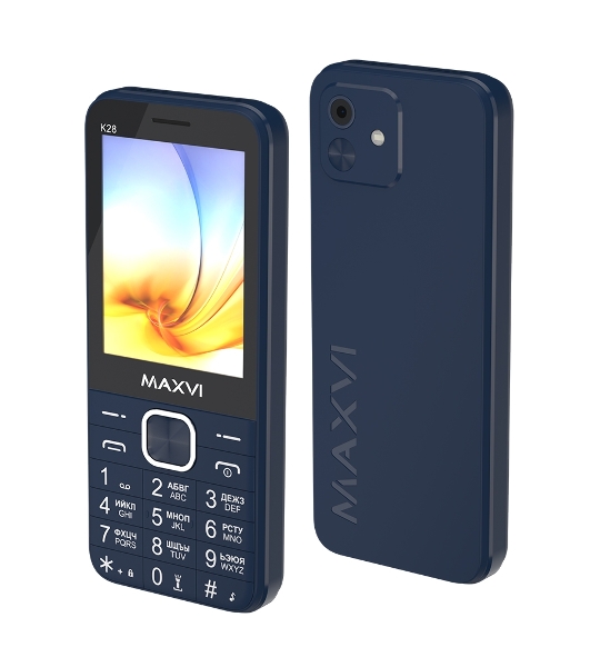 Мобильный телефон Maxvi K28 синий