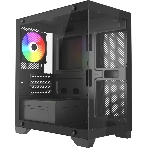 Компьютерный корпус Accord ACC-350-02B черный без БП mATX 1x120мм 1xUSB 2.0 1xUSB 3.0 1xUSB3.1 audio, фото 1