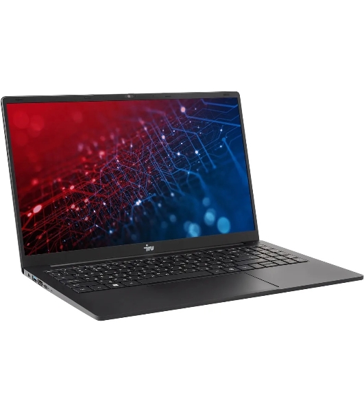 Ноутбук IRU Strato/15ALID4/15.6'/IPS/Intel Core i3 1315U/16Gb/512Gb SSD/Intel UHD Graphics/Windows 11 Pro/черный/2.2kg