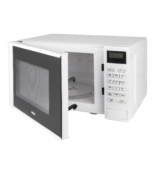 Микроволновая печь BBK 20MWG-735S/W белый, 20 л, 700 Вт, переключатели - сенсор