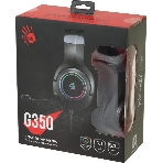 Гарнитура Bloody G350 чёрный, проводная, USB, подсветка, фото5