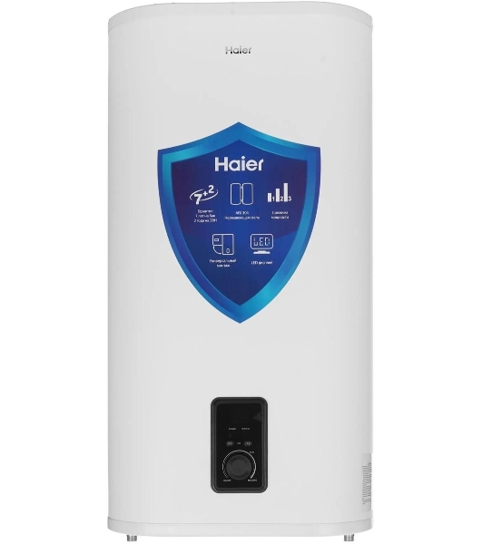 Водонагреватель электрический Haier ES80V-F4 INOX серебристый, накопительный, 80 л, 2 кВт