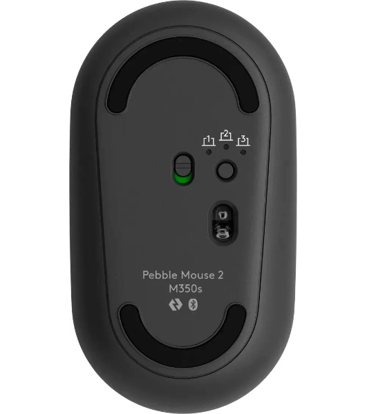 Мышь беспроводная Logitech Pebble 2 M350S графитовый, 4000 dpi, Bluetooth, кнопки - 3