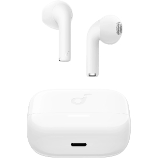 Наушники TWS Soundcore K20i белый, вкладыши, Bluetooth, до 6 ч