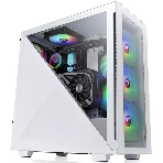 Компьютерный корпус Thermaltake Divider 300 TG ARGb белый без БП ATX 2x120мм 2xUSB 3.0 audio front door bott PSU, фото 1