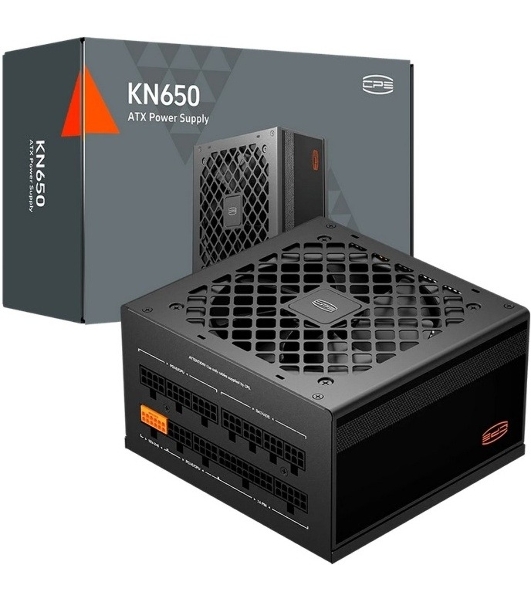 Блок питания ПК/Power Supply PCCooler, 650W 80 PLUS Gold (ATX, 3.1, Full modular, 1x24(20+4)pin, 2xCPU 8(4+4)pin, 2xPCIe*2 8(6+2)pin, 1x12VHPWR, 5xSATA*3, 1xMOLEX4pin, Active, 120x120мм, 140x150x86mm, APFC, OVP/UVP/SCP/OPP/OCP/OTP/SPD, black)