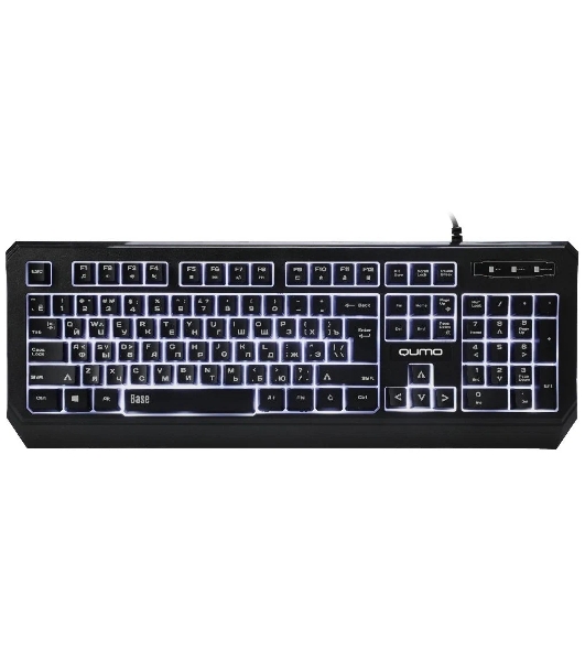 Клавиатура Qumo Office Base K59 проводная, USB Type-A, чёрный