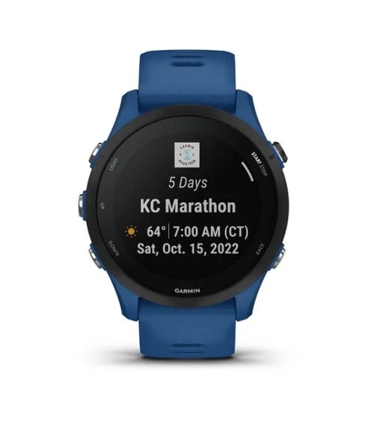 Умные часы Garmin Forerunner 255 1.3' MIP, Bluetooth, 5ATM, синий