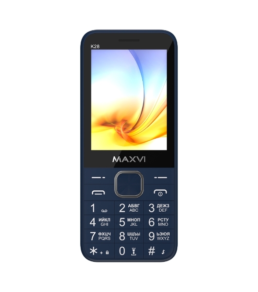 Мобильный телефон Maxvi K28 синий
