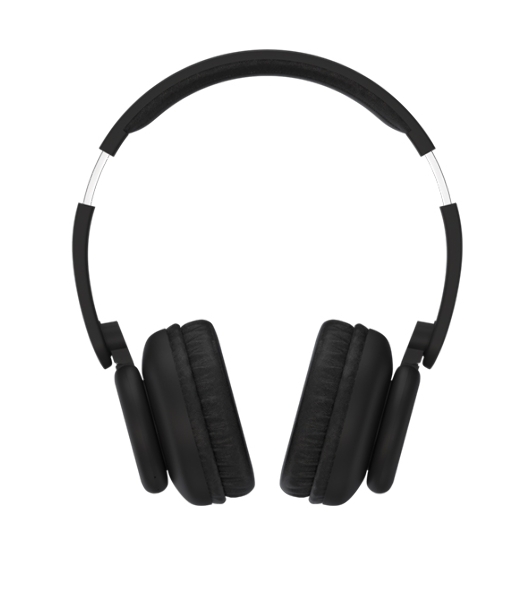 Беспроводные наушники Maxvi MHF-200BT черный, полноразмерные, Bluetooth, встроенный микрофон, до 15 ч