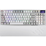 Клавиатура ASUS ROG Azoth 96 HE гибридная, USB Type-C, Bluetooth, радиоканал, белый, фото 1