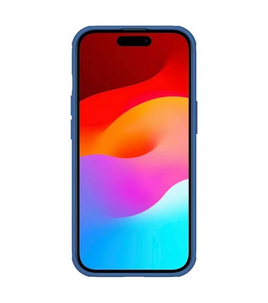 Чехол Super Frosted Shield Pro Magnetic Case, синий, (AP IP15)