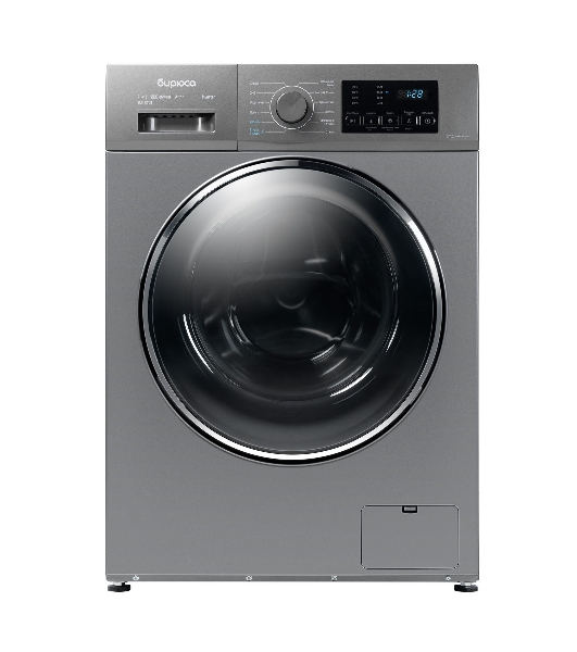 Стиральная машина Бирюса WM-SM712/08 S Хромированный металлик, загрузка фронтальная 7 кг, 1200 об/мин, класс А+++