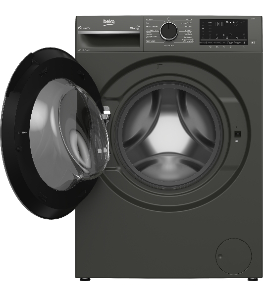 Стиральная машина Beko B3WFR572AB темно-серый, загрузка фронтальная 7 кг, 1200 об/мин., класс: А