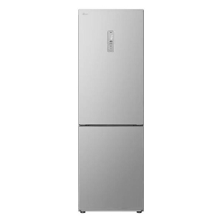 Холодильник LG GC-B459ANMW серебристый двухкамерный 234/110л морозилка снизу, No Frost