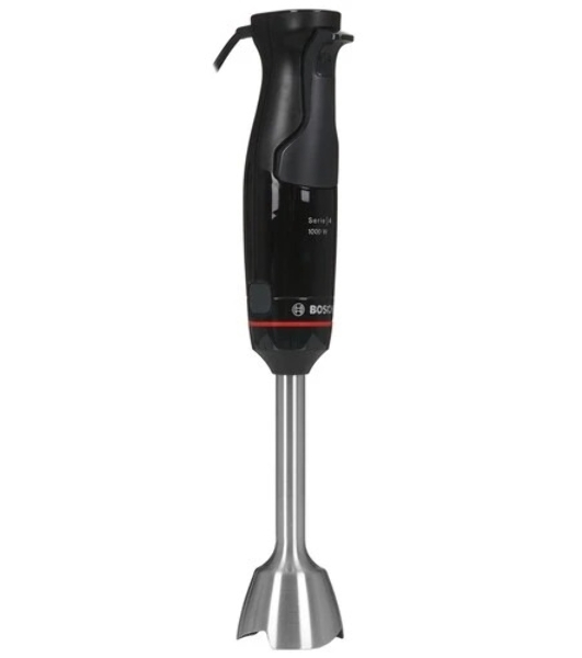Блендер погружной Bosch MSM4B621 черный, 1000 Вт, 1 скорость