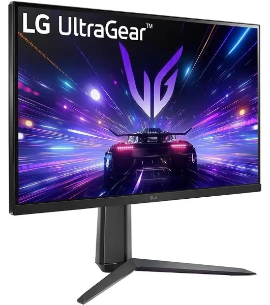 Монитор 27' LG UltraGear 27GS65F-B IPS 1920x1080, 180 Гц, 1 мс, 16:9, 400 кд/м2, 1xHDMI, 1хDP, 1x3.5 мм, черный