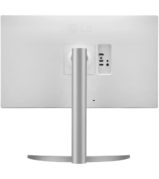 Монитор 27' LG UltraFine 27UP650K-W IPS 3840x2160, 60 Гц, 5 мс, 16:9, 400 кд/м², 2xHDMI 2.0, DP 1.4, 3.5 мм, черный/серебристый