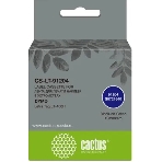 Картридж ленточный Cactus CS-LT-91204 черный шрифт, зеленый фон (12 мм, 4 м) для Dymo Letra Tag LT-100H, фото2