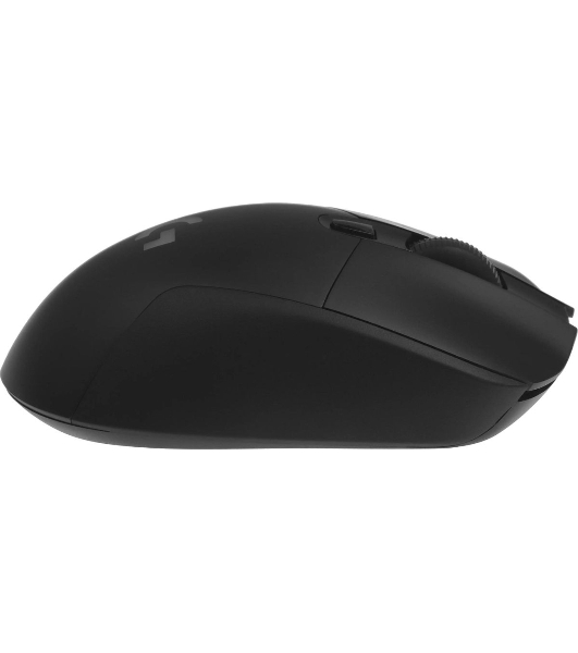 Мышь игровая Logitech G703 Lightspeed черная, сенсор 100-25600dpi (Hero25K), беспроводная 2.4GHz + USB 1,8м, 5 программируемых кнопок + колесо прокрутки, RGB-подсветка, под правую руку