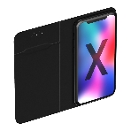 Чехол-книжка универсальный для смартфонов OLMIO р.L, 5.5''-6.5'', (165x82x20мм), бордовый, фото4